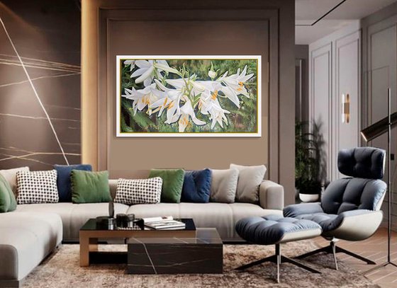 WHITE LILIES
