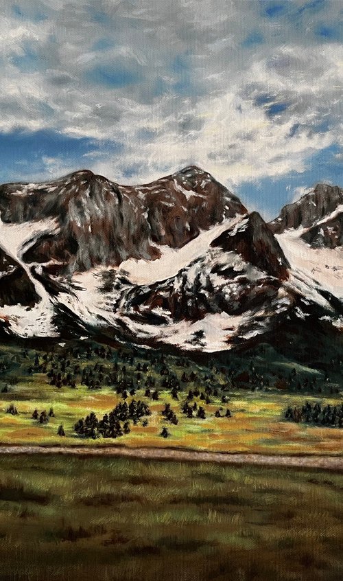 Alpine Grandeur - Tonale Pass by Angelo Di Carlo