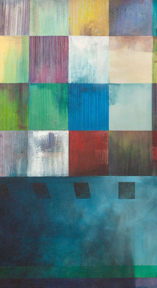 Container ship by Oksana Boguslavska