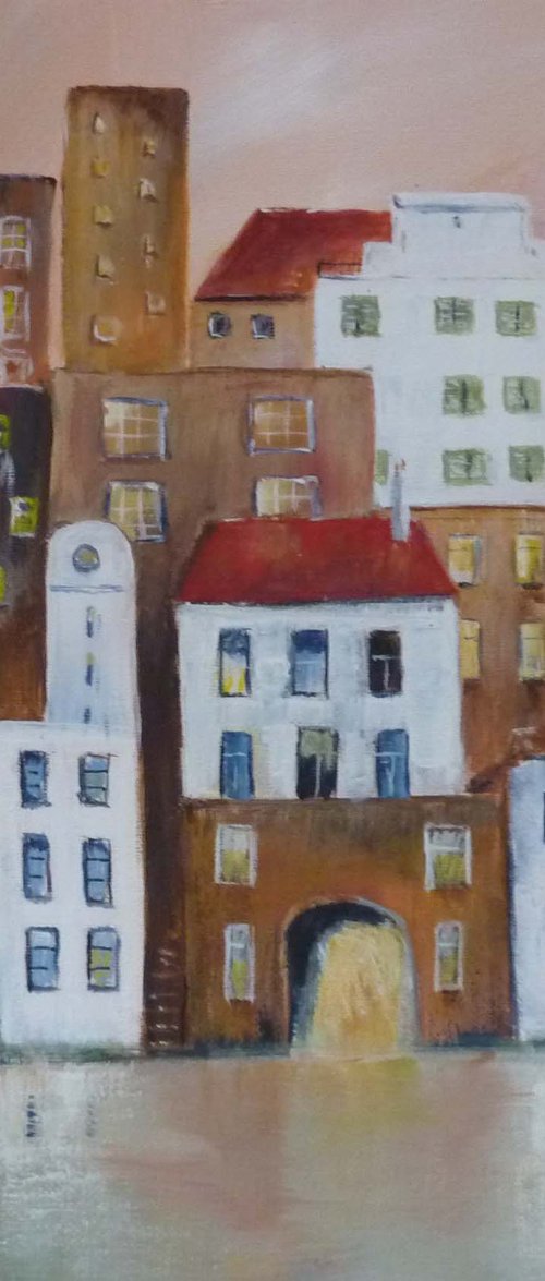 Italian City by Margaret Denholm