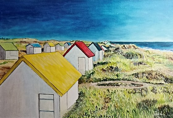 Colored cabins