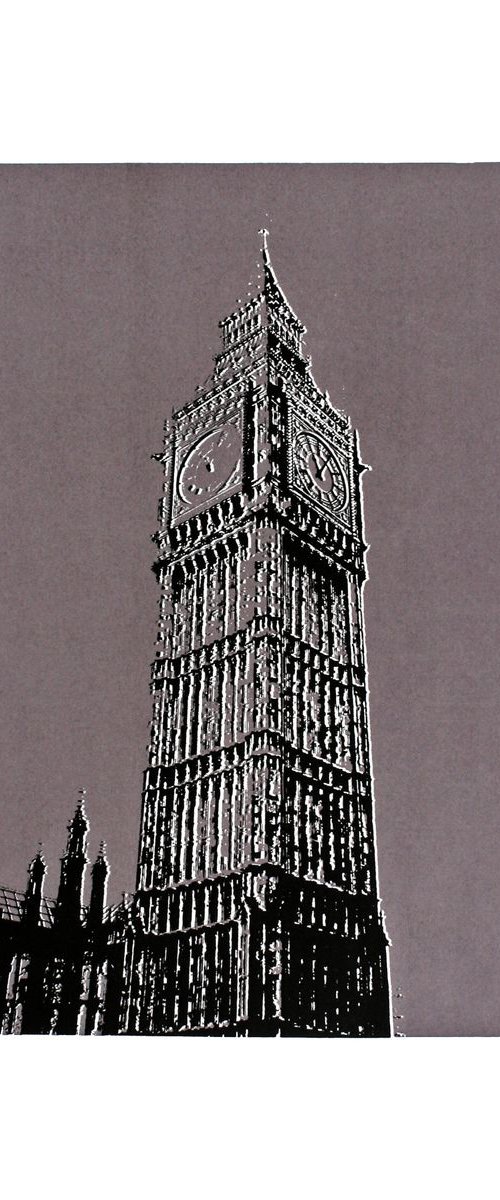 The Elizabeth Tower by Kath Edwards