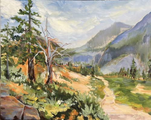Sierra Mountain Trail by Annette Wolters