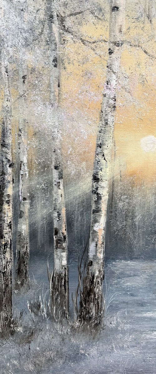 Winter forest by Tanja Frost