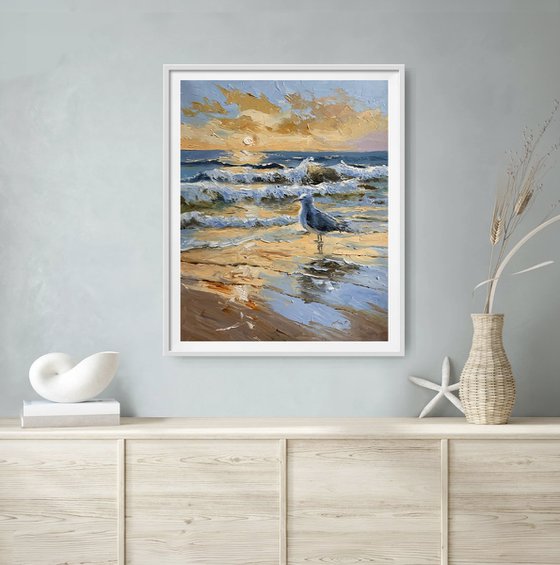 Evening Tide, sunset.