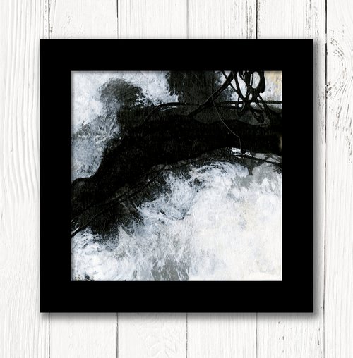 Mystic Journey 52 - Framed Textural Abstract Painting by Kathy Morton Stanion by Kathy Morton Stanion