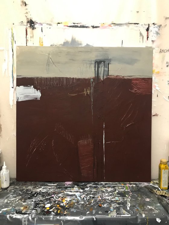 Memory Breaths Minimalist Painting