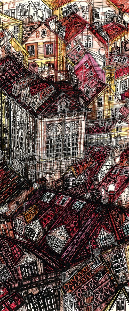 Terracotta Rooftops. Dubrovnik by Maria Susarenko
