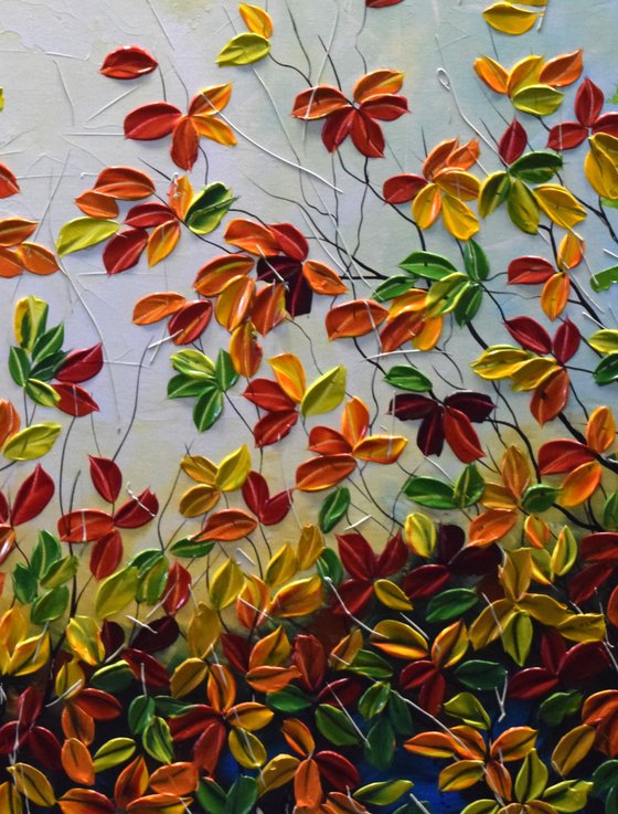 Pennsylvania Autumn - Ready to Hang Painting 36" x 24" ( 92 x 61cm)