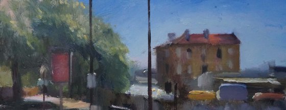 The quay at Vitry