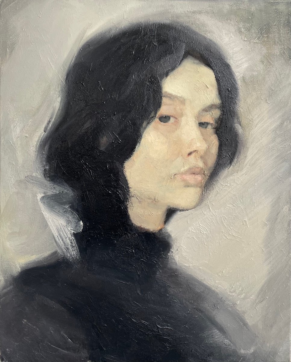 - Girl Portrait - ? By Denys Kovalyk, 16 X 20, Artwork For Sale On Artfinder