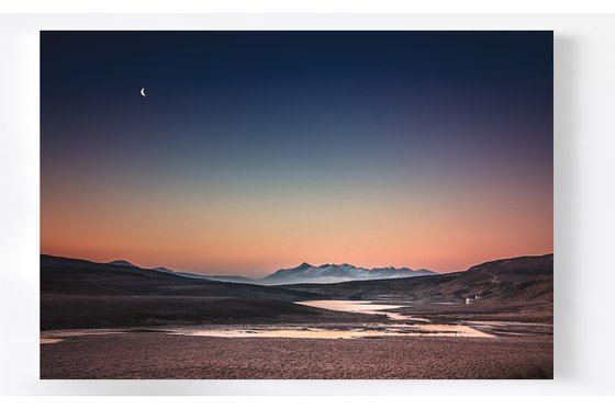 Winter Dawn Over the Cuillins