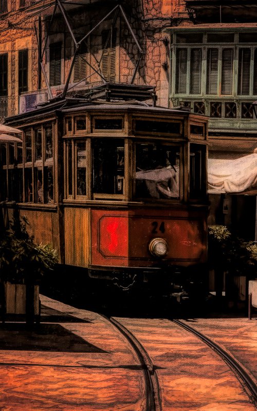Sóller tram by Martin  Fry
