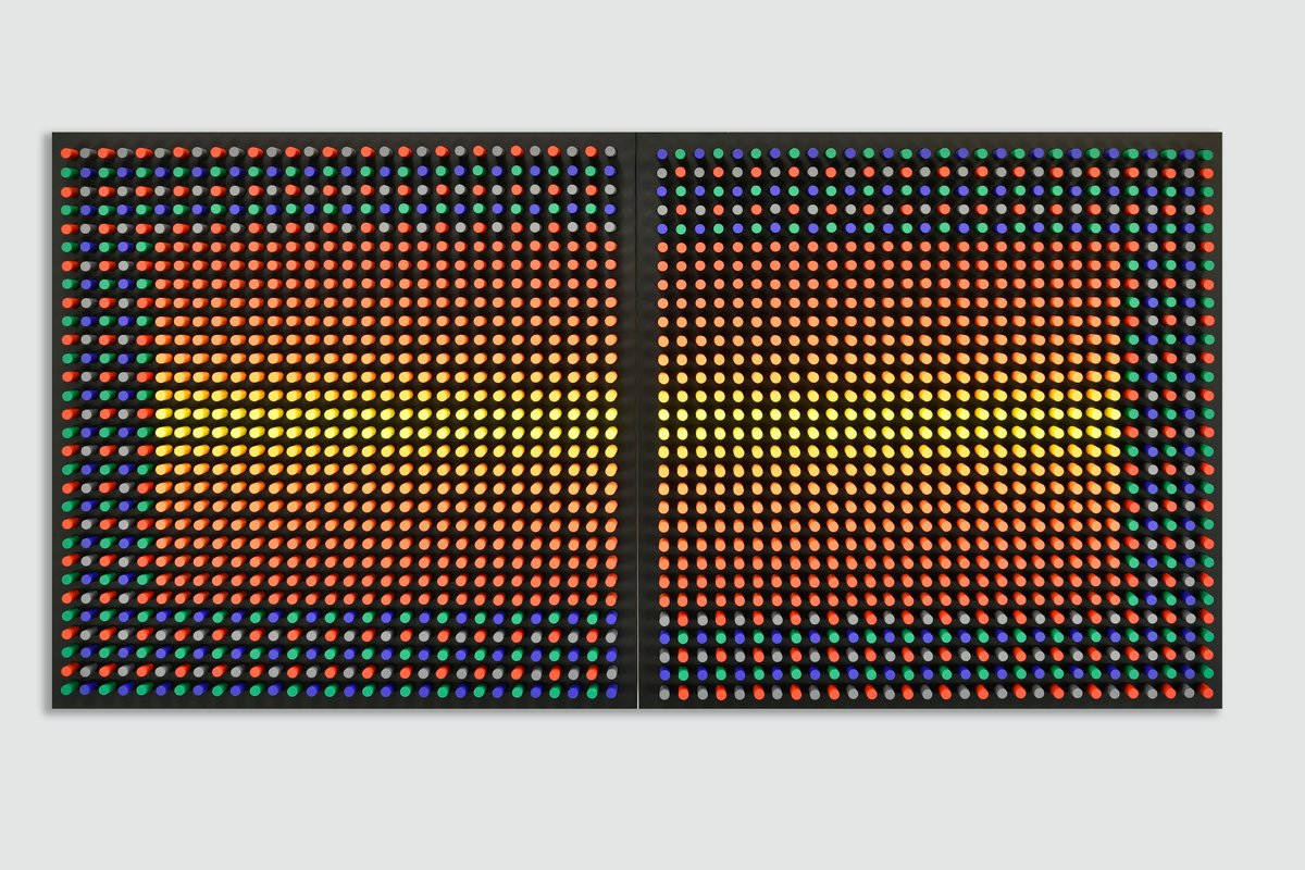 Geometric Abstract Wood Sculpture By Nazar Symotiuk, 47 X 24", Highway Of Unconscious 2, Original Artwork