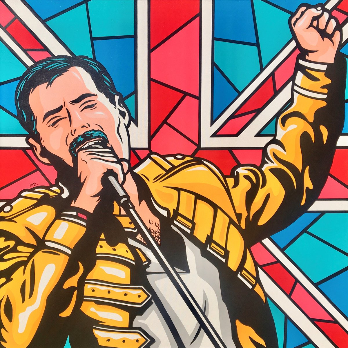 Freddie Mercury by Jamie Lee