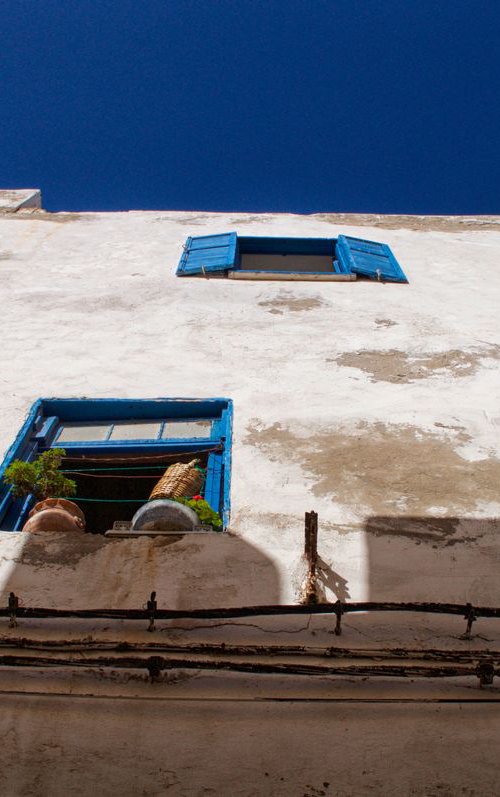 Blue Shutters by Marc Ehrenbold