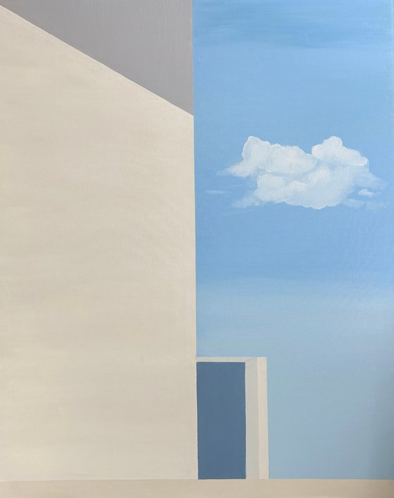 The Shape of Stillness XIII Wall and Cloud