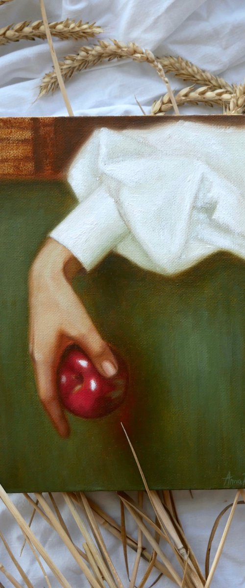 Red apple by Anna Bernadskaya