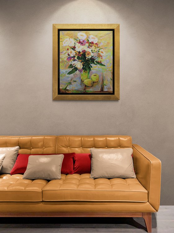 Morning Stillness Summer flowers