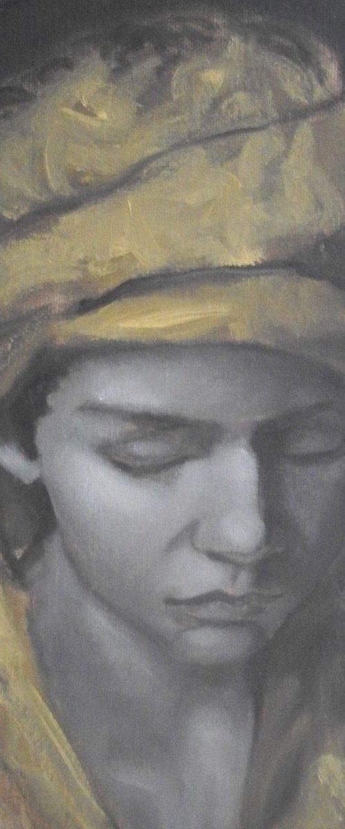 Grisaille Head by Jack Bagley