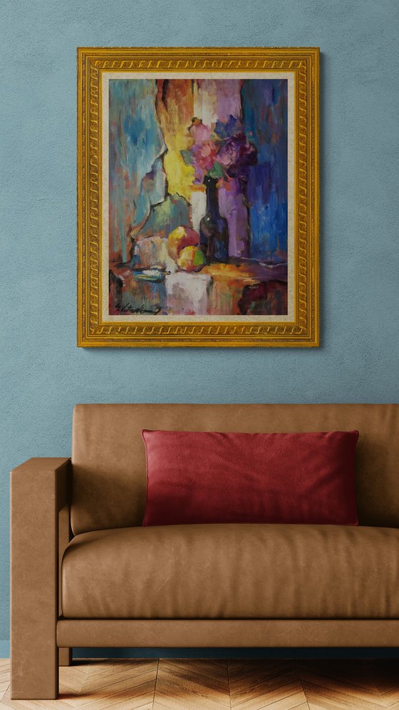 Still life with a lemon