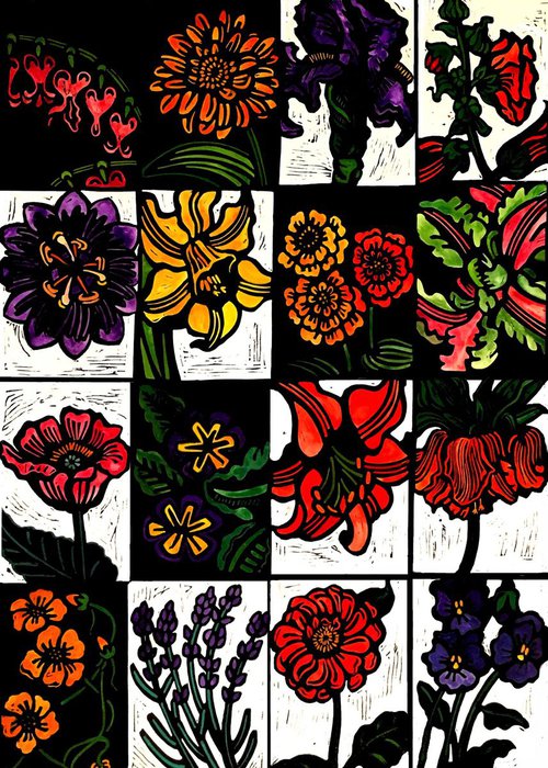 Flower Garden by Laurel Macdonald