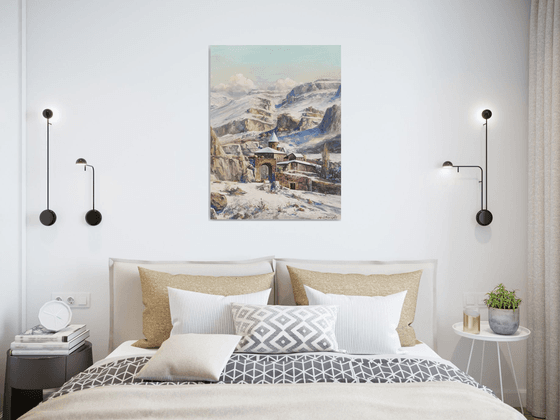Monastery in the Snow