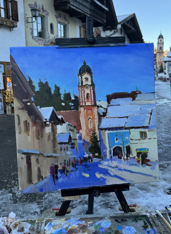 Mittenwald Cityscape, Germany