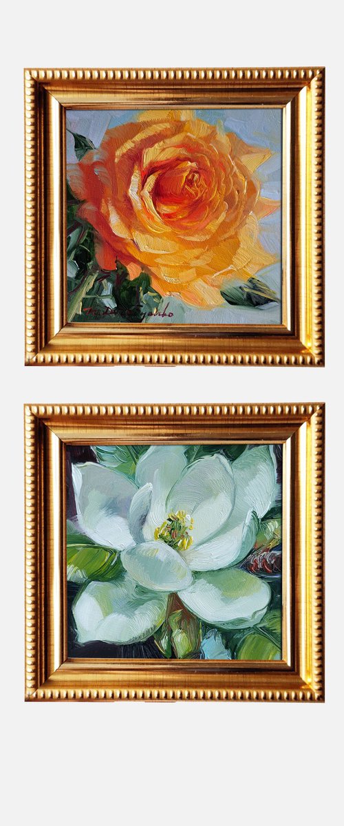 Friendship flowers by Nataly Derevyanko