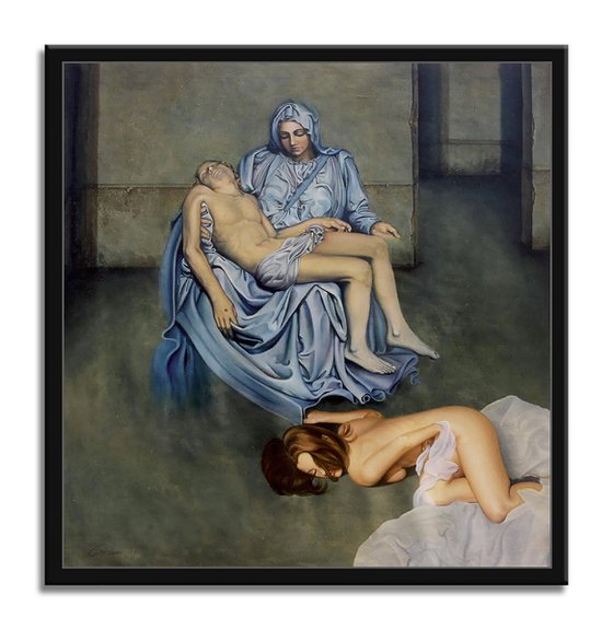 Pieta after Michelangelo