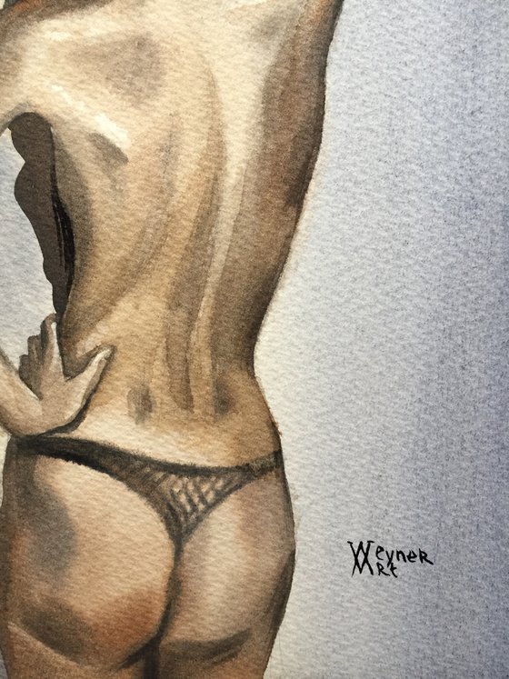 The woman from the back