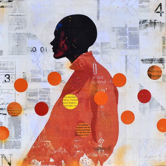 312_Orange silhouette