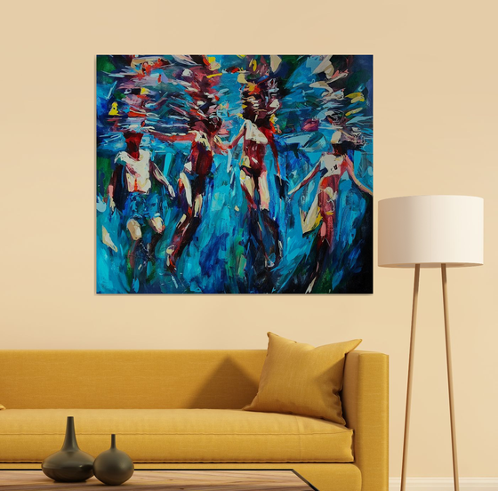 In the light of the water