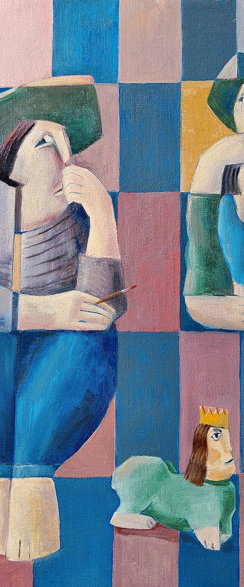 The Artist and His Visions by Gegham Hunanyan