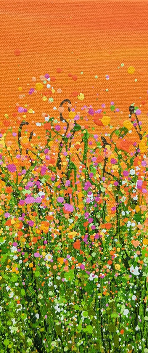 Tangerine Splash by Lucy Moore