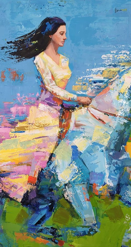 Wild West Horse Riding by Trayko Popov