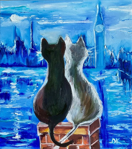 Cats in London.