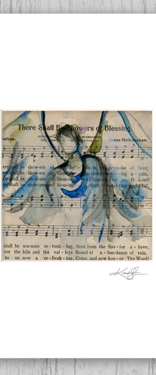 Calling All Angels 91 - Painting by Kathy Morton Stanion by Kathy Morton Stanion