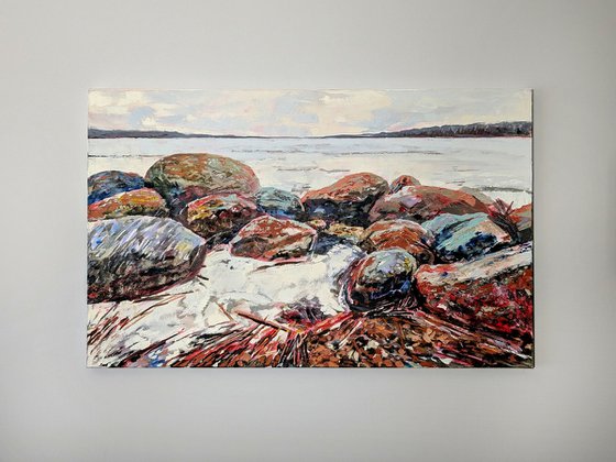 Frozen stones