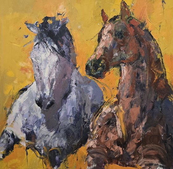 Horses and Sweat