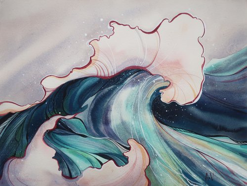 Wave II by Alla Vlaskina