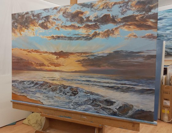 THE MAGIC OF AN OCEAN SUNSET