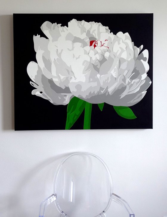 Moonlit Peony