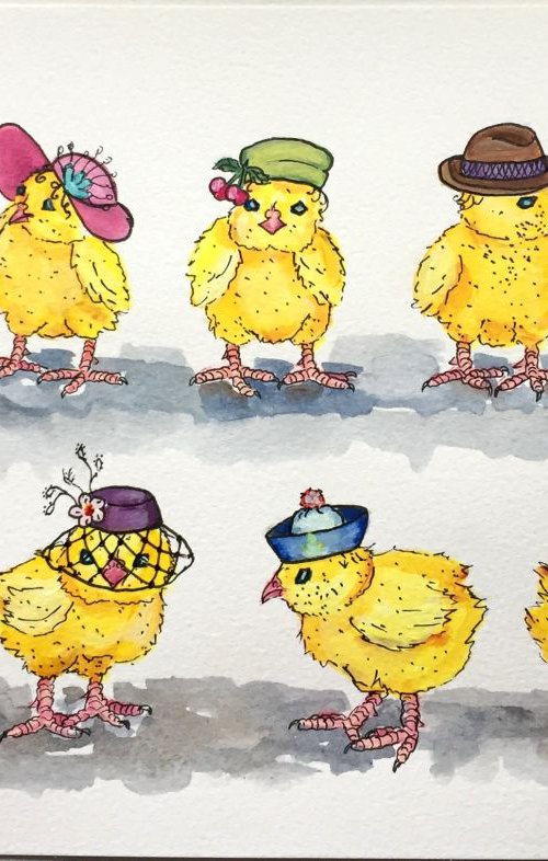 Chicks II by Lena Smirnova
