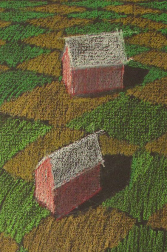 houses in landscape