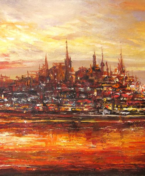 Quiet evening by Aleksandr Neliubin