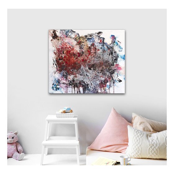 Modern Art Abstract, Abstract Wall Decor, Painting on Canvas, Abstract Canvas Art, Wall Art Abstract, abstract colorful art, modern art