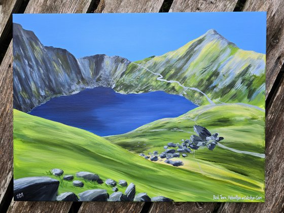 Red Tarn and Helvellyn