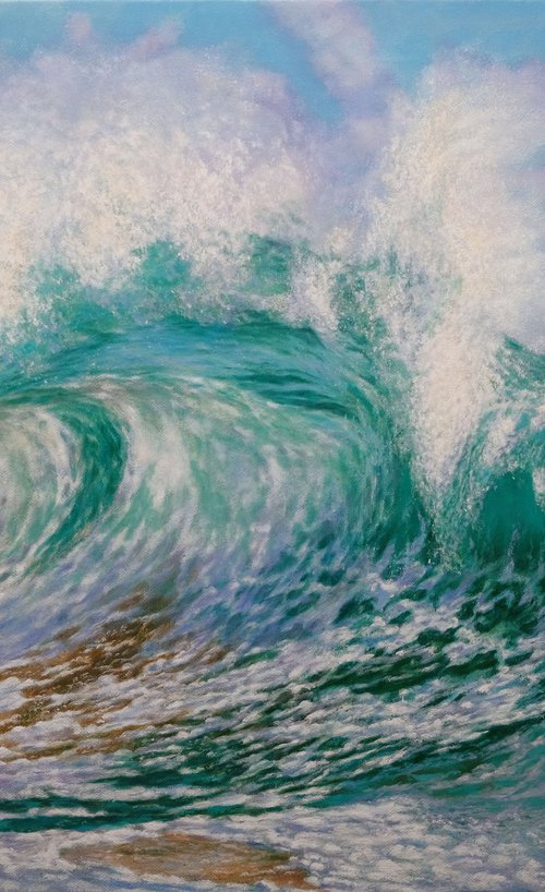 The Sparkling Wave by Anastasia Woron