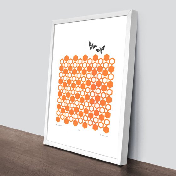 Bumblebees - Unframed - FREE Worldwide Delivery